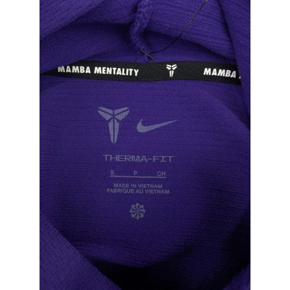 Nike Boys Small Kobe Therma-Fit Pullover Hoodie & Dri-Fit Jogger Set Purple
